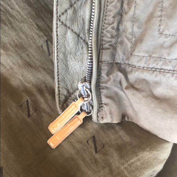 Zegna coated cotton lambskin trim field jacket - Picture 3 of 8